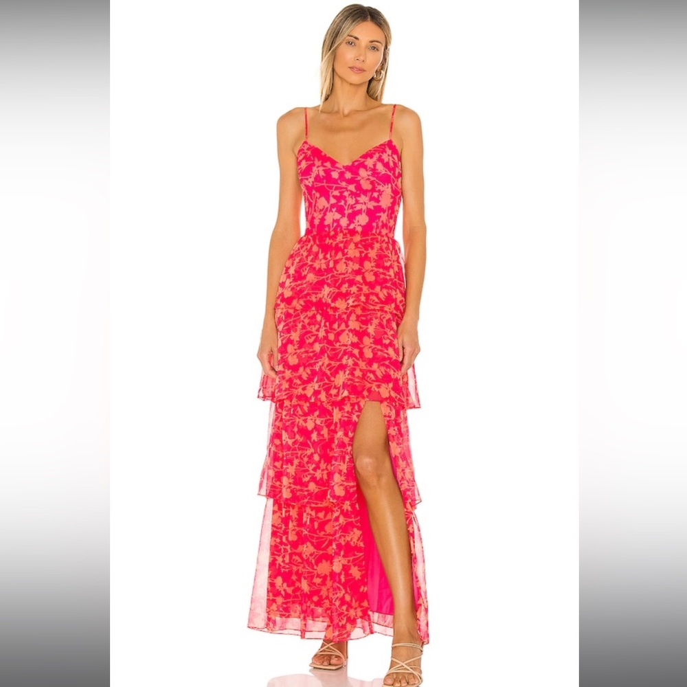 Thaddea Maxi Dress in Brookeside - Amanda Uprichard - Size L